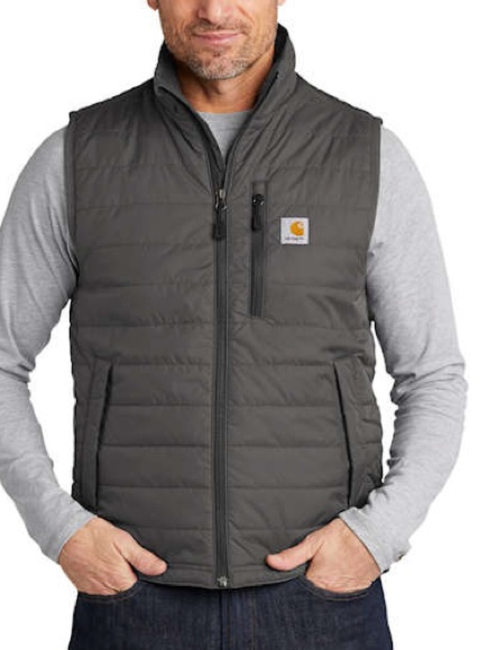 Carhartt Rain Defender Relaxed Fit Lightweight Insulated Work Vest - Picture 9 of 9